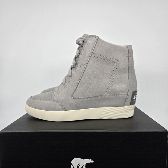 New SOREL Out N About Wedge Sneaker Women's Shoes Size 8 - Picture 1 of 9